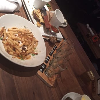 Eureka! - Truffle fries and beer sampler. Good environment - American Near Me - Bakersfield, California Eureka! - Truffle fries and beer sampler. Good environment - American Near Me - Bakersfield, California