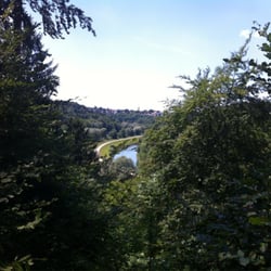Hochleite Naherholungsgebiet - Blick nach Pullach