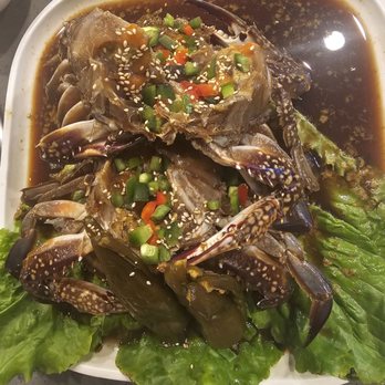 Arisu Korean BBQ - Soy marinated crabs - Korean Near Me - Buena Park, California Arisu Korean BBQ - Soy marinated crabs - Korean Near Me - Buena Park, California