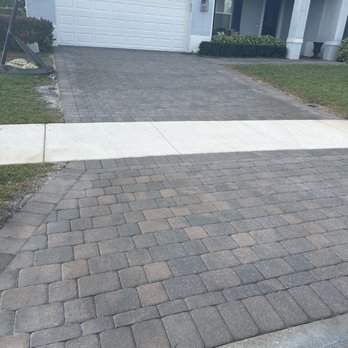 Magic Bubbles - Splothchy dark in some areas like they missed. - Pressure Washers Near Me