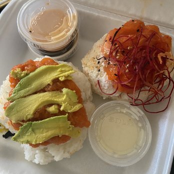 Densetsu - Salmon Tower $17 - Japanese Near Me - Plano, Texas