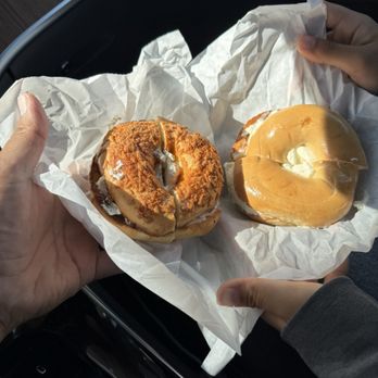 Delicious Donuts and Bagels - Bagel with cream cheese - Donuts Near Me - Newark, California Delicious Donuts and Bagels - Bagel with cream cheese - Donuts Near Me - Newark, California