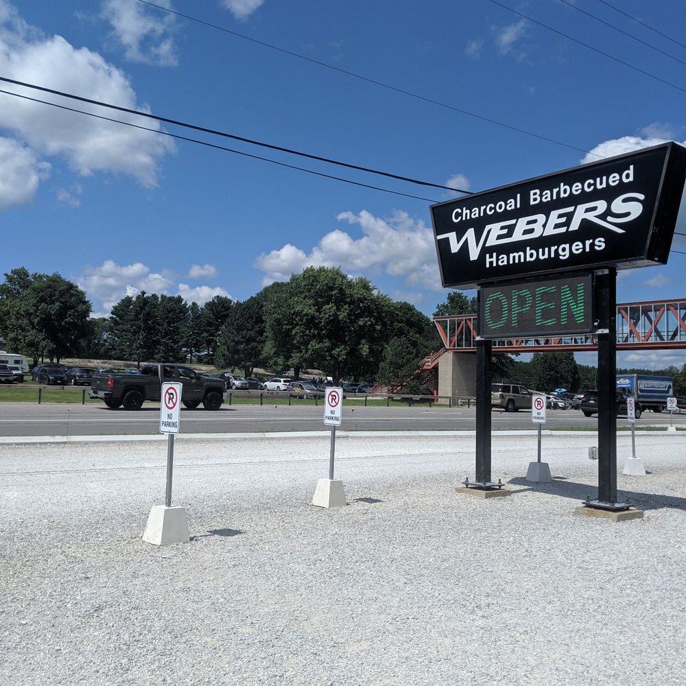 Webers - The sign - Hot Dogs Near Me - Orillia, Ontario Webers - The sign - Hot Dogs Near Me - Orillia, Ontario