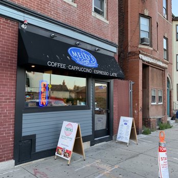 Melo's Café - the front of the restaurant - Bakeries Near Me - Boston, Massachusetts