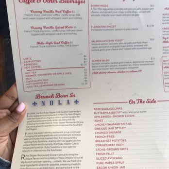Ruby Slipper Decatur - Menu - Breakfast & Brunch Near Me - New Orleans, Louisiana