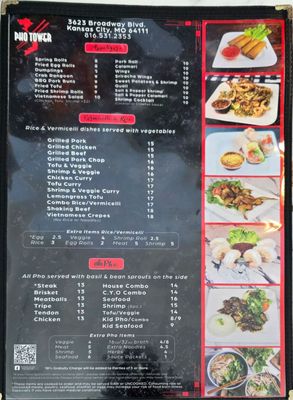 Menu photo 5 Pho Tower Kansas City, MO Menu photo 5 Pho Tower Kansas City, MO