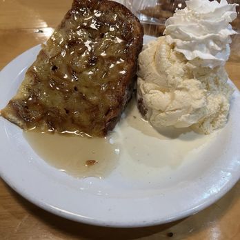 Localz Bistro - Bread pudding (not as pudding-y...it's more cake-y) - New American Near Me - Sandy, Utah