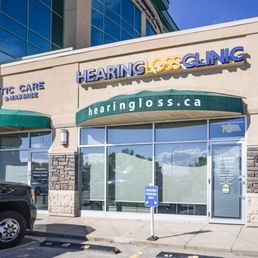 Exterior outside entrance of The Hearing Loss Clinic - Calgary, Alberta Exterior outside entrance of The Hearing Loss Clinic - Calgary, Alberta