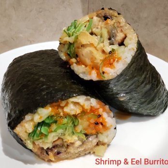 Kazu Sushi Burrito - Shrimp & Eel Burrito ($10) - Poke Near Me - St Johns, Florida Kazu Sushi Burrito - Shrimp & Eel Burrito ($10) - Poke Near Me - St Johns, Florida
