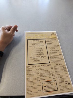 Menu photo 2 Spanky's Cheesesteak Factory Margate, FL Menu photo 2 Spanky's Cheesesteak Factory Margate, FL