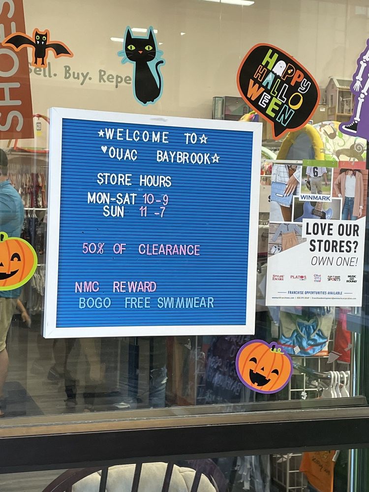 PLATO’S CLOSET BAYBROOK Updated August 2024 88 Reviews 1013 W Bay