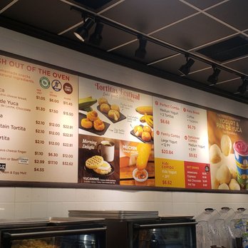 Naturissimo - Menu board - Ice Cream & Frozen Yogurt Near Me - Doral, Florida