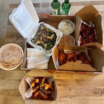 Ttobongee - Side of So-tteok So-tteok, Jab Chae, Ttobongee Chicken ( Original Fried Chicken), Side of Small Kimchi, soju - Korean Near Me - Pacific Grove, California Ttobongee - Side of So-tteok So-tteok, Jab Chae, Ttobongee Chicken ( Original Fried Chicken), Side of Small Kimchi, soju - Korean Near Me - Pacific Grove, California