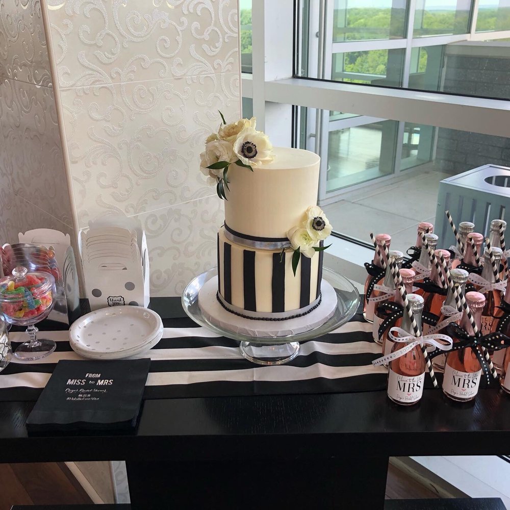 Perfect bridal shower cake!