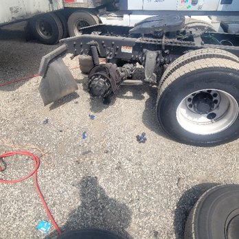 Savior Tire - Truck tires being serviced - Tires Near Me