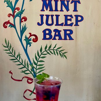 Mint Julep Bar - The Seasonal Hibiscus Mint Julep! - Donuts Near Me - Anaheim, California