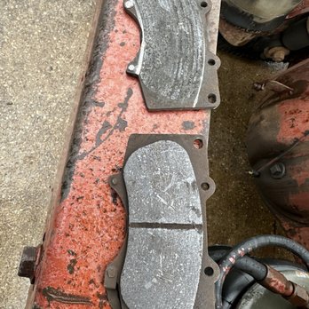 Ron Carter CDJR in Alvin - Both pads from driver side front brakes - Car Dealers Near Me - Alvin, Texas Ron Carter CDJR in Alvin - Both pads from driver side front brakes - Car Dealers Near Me - Alvin, Texas
