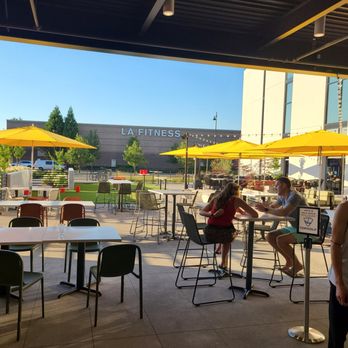Topgolf - A great view for dining, when the weather allows! - Sports Bars Near Me - Renton, Washington