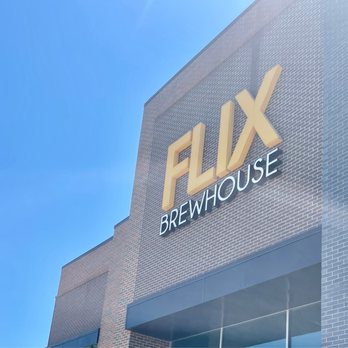 Flix Brewhouse Carmel - Outside sign - Cinema Near Me - Carmel, Indiana Flix Brewhouse Carmel - Outside sign - Cinema Near Me - Carmel, Indiana