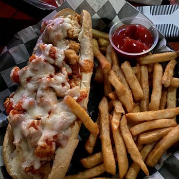 Vera Bar & Grill - Chicken Parm Sandwhich - Lounges Near Me - Cherry Hill, New Jersey