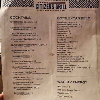 Citizens Grill - Nov.2019 - American Near Me - Conroe, Texas