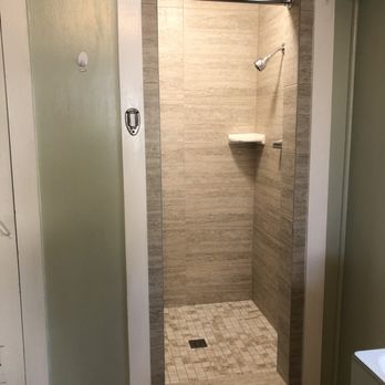 Romero Enterprise - Remodel of old cement shower - General Contractors Near Me