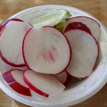 Tacos Baja - Radishes and limes are spectualur sides. - Seafood Near Me - Whittier, California Tacos Baja - Radishes and limes are spectualur sides. - Seafood Near Me - Whittier, California