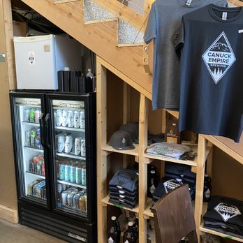 Canuck Empire Brewing - Merch wall and off sales~ - Breweries Near Me - Abbotsford, British Columbia Canuck Empire Brewing - Merch wall and off sales~ - Breweries Near Me - Abbotsford, British Columbia