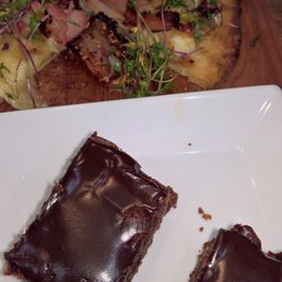 Delicious pizza and brownies that are to die for Delicious pizza and brownies that are to die for