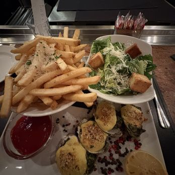 Del Frisco's Double Eagle Steakhouse - Oysters Classic Caesar Salad truffle French Fries - Steakhouses Near Me - Fort Worth, Texas Del Frisco's Double Eagle Steakhouse - Oysters Classic Caesar Salad truffle French Fries - Steakhouses Near Me - Fort Worth, Texas