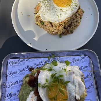 Burnt Crumbs - Breakfast Fried Rice and. Brunch Avocado Toast - New American Near Me - Irvine, California