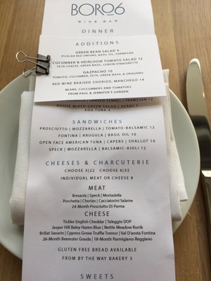 Menu photo 8 Boro6 Wine Bar Hastings-on-Hudson, NY