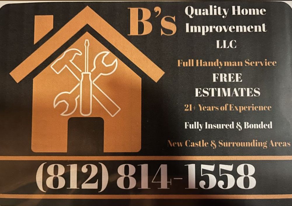 Slide of B's Quality Home Improvement