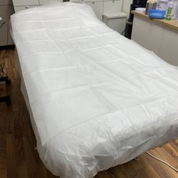 Common Sense Skin Care - Disposable linens for waxing so that you are always safe.