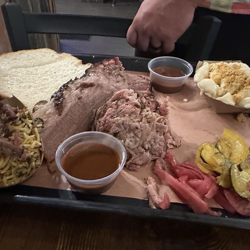 Southern Junction - Brisket & pork with rice & Mac & cheese - Indian Near Me - Buffalo, New York Southern Junction - Brisket & pork with rice & Mac & cheese - Indian Near Me - Buffalo, New York