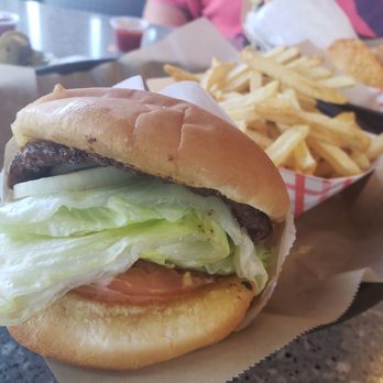 Burger Broiler - California burger fries & drink 4.99! Soo good! - Burgers Near Me - Tacoma, Washington