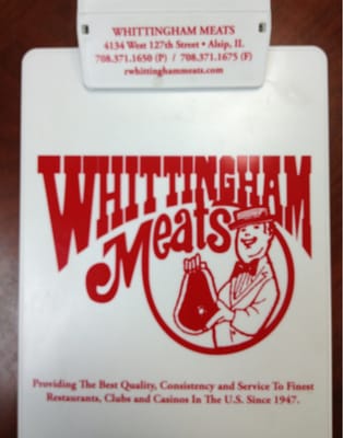 R. Whittingham & Sons Meats, Inc. by null