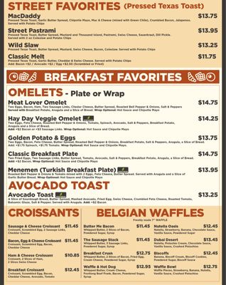 Menu photo 1 Moab Street Dogs Moab, UT