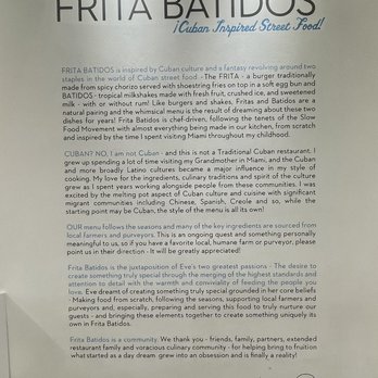 Frita Batidos - This history wall - Cuban Near Me - Ann Arbor, Michigan