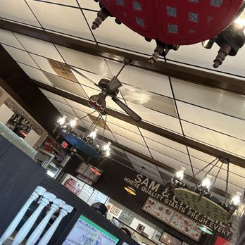 Sam & Charlie's White Hut Diner - a ladybug suspended from the ceiling - Breakfast & Brunch Near Me - Toledo, Ohio Sam & Charlie's White Hut Diner - a ladybug suspended from the ceiling - Breakfast & Brunch Near Me - Toledo, Ohio