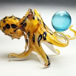 Icefire Glassworks - Treasure Hunter by Jeff and Heather Thompson.