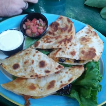 Caroline's - Quesadilla with portobellos, no onions or peppers - American Near Me - Key West, Florida