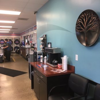 Dunn Tire - Comfy waiting area with coffee and a clean restroom - Tires Near Me - Buffalo, New York