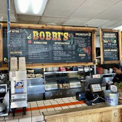 Bobbi's Mexican Food - Menu and order spot.