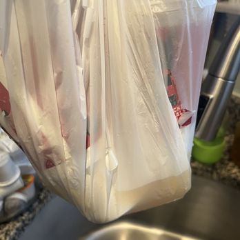 Raising Cane's Chicken Fingers - How drinks were packaged and delivered by Door Dash. Drinks were spilled and in bottom of bag. - Fast Food Near Me - Washington, DC, District of Columbia Raising Cane's Chicken Fingers - How drinks were packaged and delivered by Door Dash. Drinks were spilled and in bottom of bag. - Fast Food Near Me - Washington, DC, District of Columbia