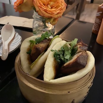 Bonito Kitchen, Tules - Pork belly bao - Japanese Near Me - Puerto Vallarta, JAL