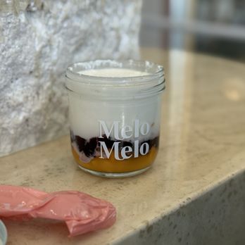 MeloMelo Coconut Dessert - Sunset Mango Coconut - Specialty Food Near Me - Los Angeles, California MeloMelo Coconut Dessert - Sunset Mango Coconut - Specialty Food Near Me - Los Angeles, California
