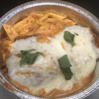 Mezza Luna Bistro - Penne vodka chicken parm - Italian Near Me - Allendale, New Jersey Mezza Luna Bistro - Penne vodka chicken parm - Italian Near Me - Allendale, New Jersey