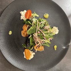 Auberge des Lices - Salmon salad