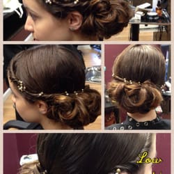 The Hair Designer - Prom style with customized hair jewels